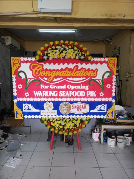 Papan Bunga Ucapan Selamat Sunter Agung